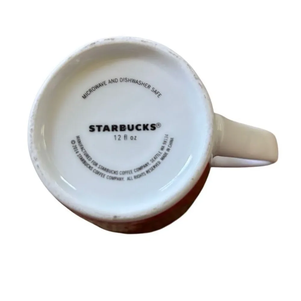 Starbucks Christmas Holiday 2014 12oz Coffee Mug
